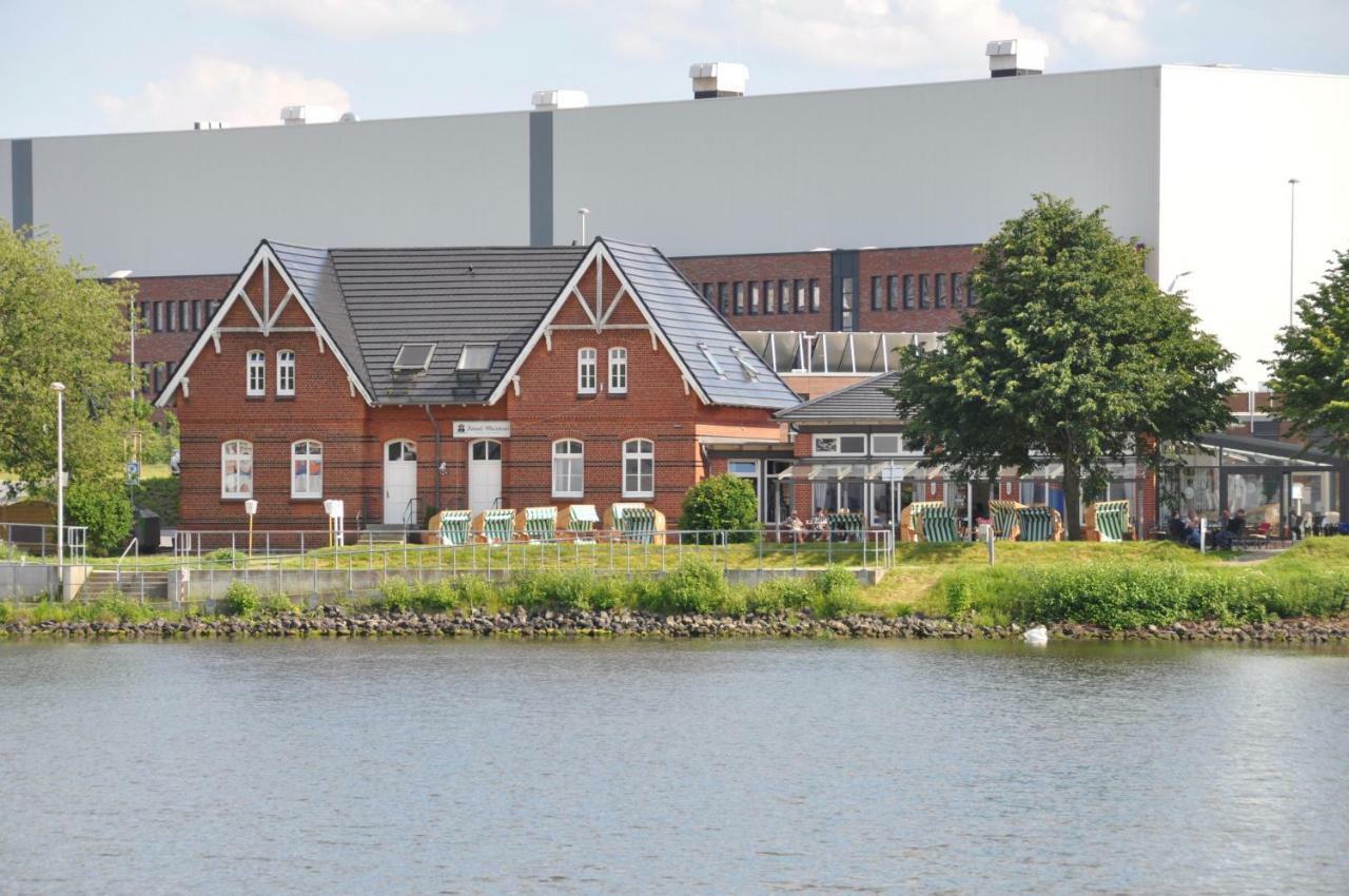 Kanal-Haus "Das Gaestehaus Direkt Am Nok" Osterronfeld ภายนอก รูปภาพ